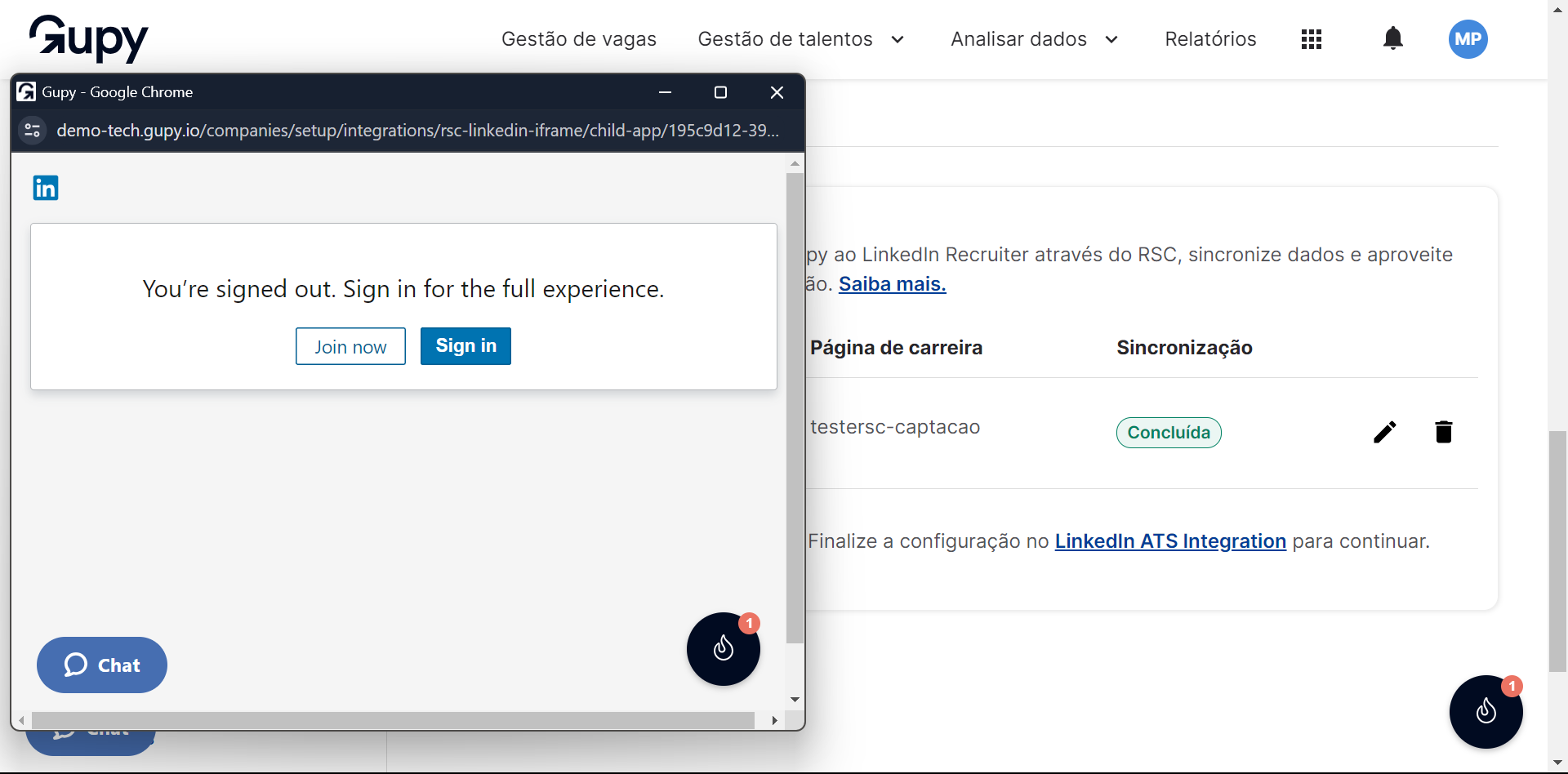 RSC | Tutorial Conectando LinkedIn Recruiter con Gupy a través de ...