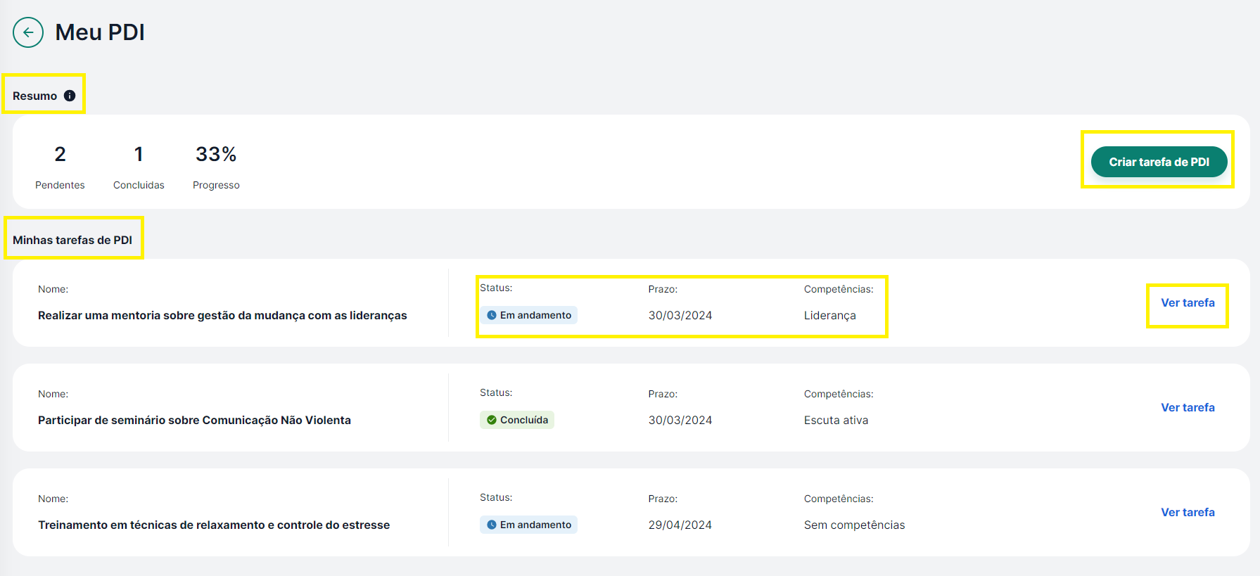 How to use the PDI tool in the Develop module?
