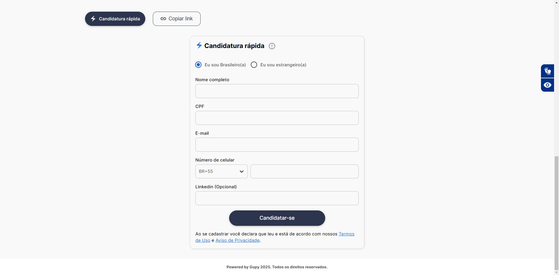 Quick Application: What are quick application job openings?