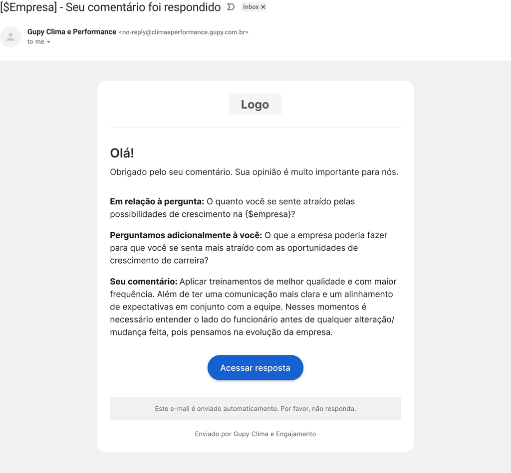 How to respond comments?