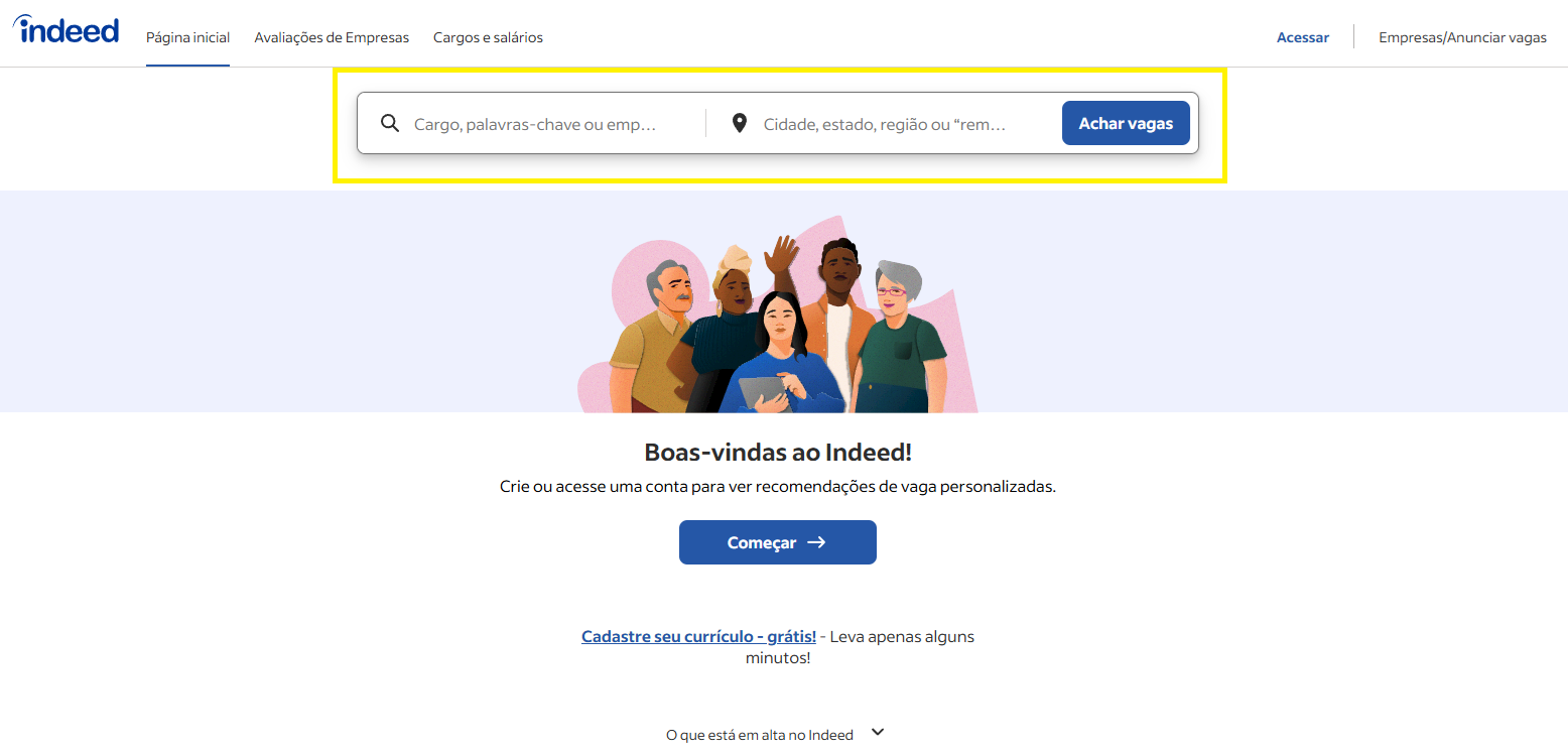 Job boards: Indeed